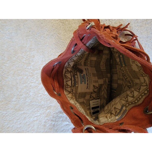 TOMS 245603 Womens Celestial Soft Suede Sienna Mini Crossbody Bag - Picture 4 of 8